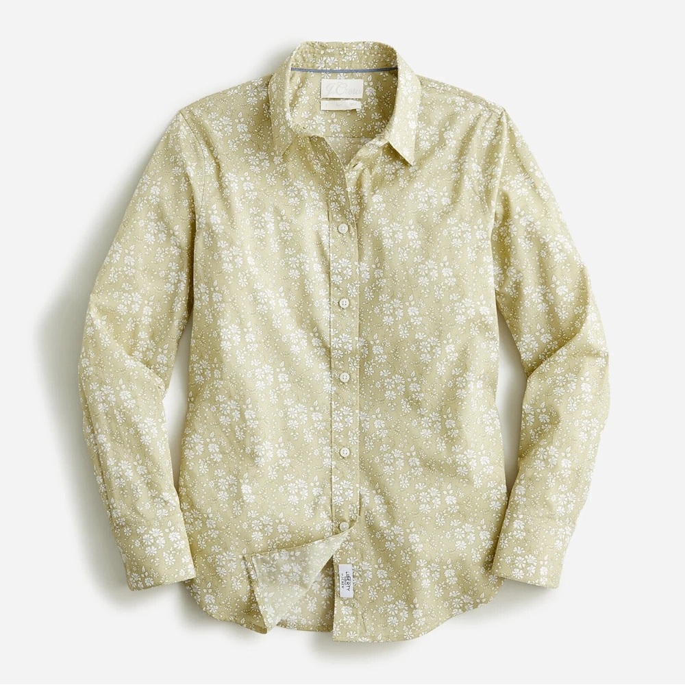EUC J. Crew Liberty of London Capel Floral Organic Cotton - Size 4